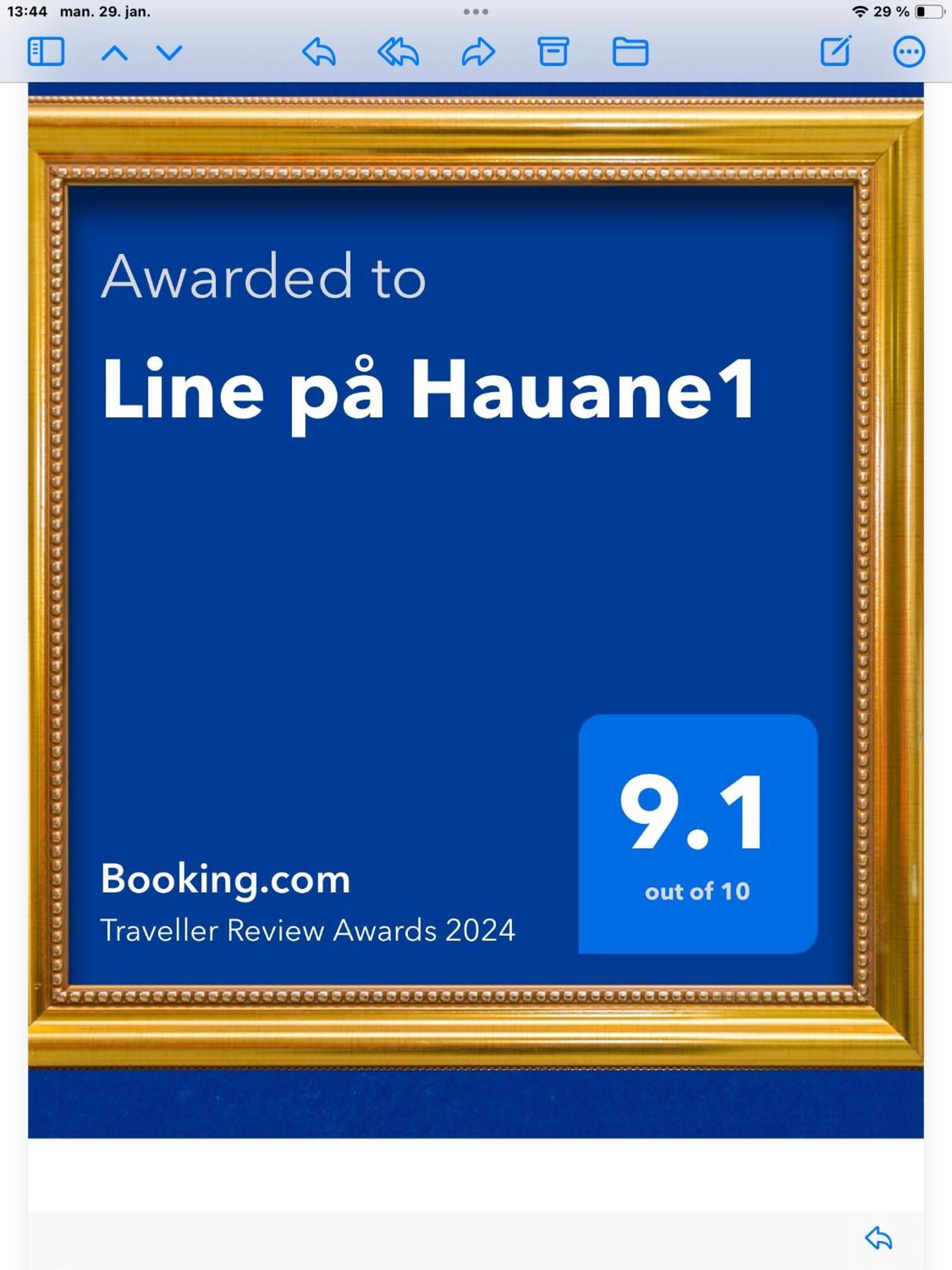 Volda Line Pa Hauane1 Bed & Breakfast エクステリア 写真